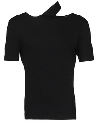T-shirt girocollo nera di Y/Project