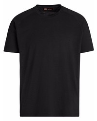 T-shirt girocollo nera di Zegna