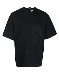 T-shirt girocollo nera di Zilver