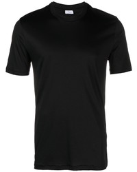 T-shirt girocollo nera di Zimmerli