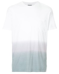 T-shirt girocollo ombre bianca di Lanvin