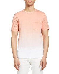 T-shirt girocollo ombre rosa