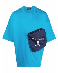 T-shirt girocollo ricamata acqua di Mastermind World