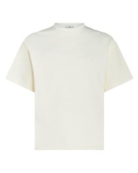 T-shirt girocollo ricamata beige di Etro