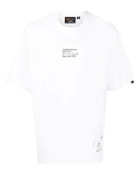 T-shirt girocollo ricamata bianca di Alpha Industries