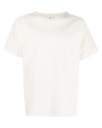 T-shirt girocollo ricamata bianca di Bally