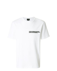 T-shirt girocollo ricamata bianca di Calvin Klein 205W39nyc
