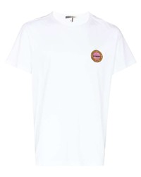 T-shirt girocollo ricamata bianca di Isabel Marant