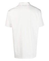 T-shirt girocollo ricamata bianca di Peuterey