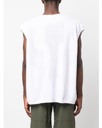 T-shirt girocollo ricamata bianca di Nike