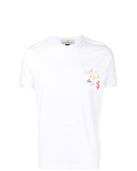 T-shirt girocollo ricamata bianca di Vivienne Westwood