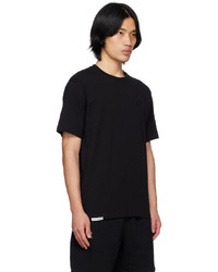 T-shirt girocollo ricamata nera di AAPE BY A BATHING APE