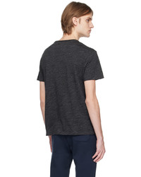 T-shirt girocollo ricamata nera di Polo Ralph Lauren