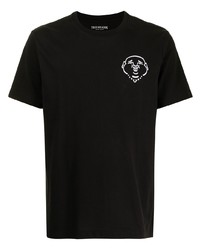 T-shirt girocollo ricamata nera di True Religion