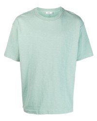 T-shirt girocollo ricamata verde menta di Closed
