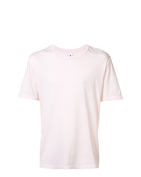 T-shirt girocollo rosa di 321