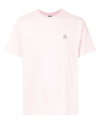 T-shirt girocollo rosa di A Bathing Ape