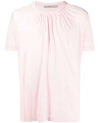 T-shirt girocollo rosa di AARON ESH