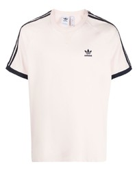 T-shirt girocollo rosa di adidas