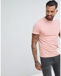 T-shirt girocollo rosa di Another Influence