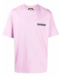 T-shirt girocollo rosa di BARROW
