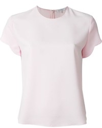 T-shirt girocollo rosa di Carven