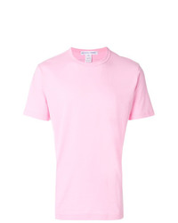 T-shirt girocollo rosa di Comme Des Garcons SHIRT