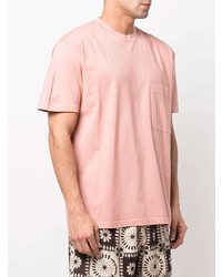 T-shirt girocollo rosa di Costumein