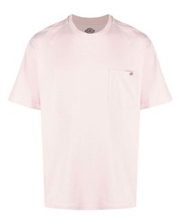 T-shirt girocollo rosa di Dickies Construct