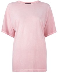 T-shirt girocollo rosa di Diesel Black Gold