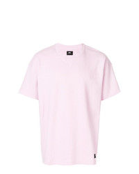 T-shirt girocollo rosa di Edwin
