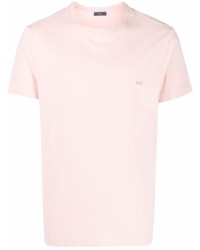 T-shirt girocollo rosa di Fay