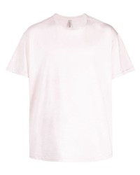 T-shirt girocollo rosa di Giorgio Brato