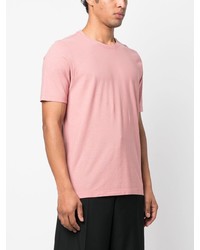 T-shirt girocollo rosa di Lardini