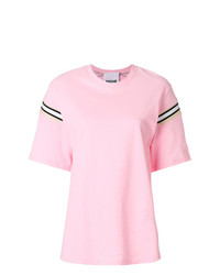 T-shirt girocollo rosa di Koché