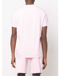 T-shirt girocollo rosa di PMD