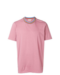 T-shirt girocollo rosa di Marni