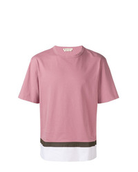 T-shirt girocollo rosa di Marni