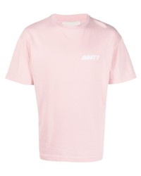 T-shirt girocollo rosa di MOUTY