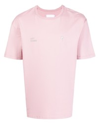 T-shirt girocollo rosa di Off Duty