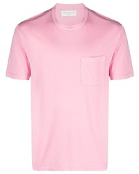 T-shirt girocollo rosa di Officine Generale