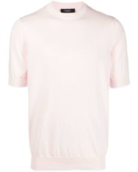 T-shirt girocollo rosa di Peserico
