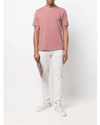 T-shirt girocollo rosa di Eleventy