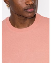 T-shirt girocollo rosa di Bottega Veneta