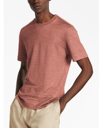 T-shirt girocollo rosa di Zegna