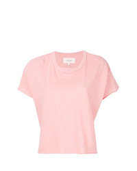 T-shirt girocollo rosa di The Great