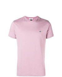 T-shirt girocollo rosa di Vivienne Westwood