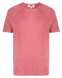 T-shirt girocollo rosa di YMC