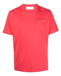 T-shirt girocollo rossa di 1017 Alyx 9Sm