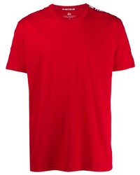 T-shirt girocollo rossa di Alpha Industries